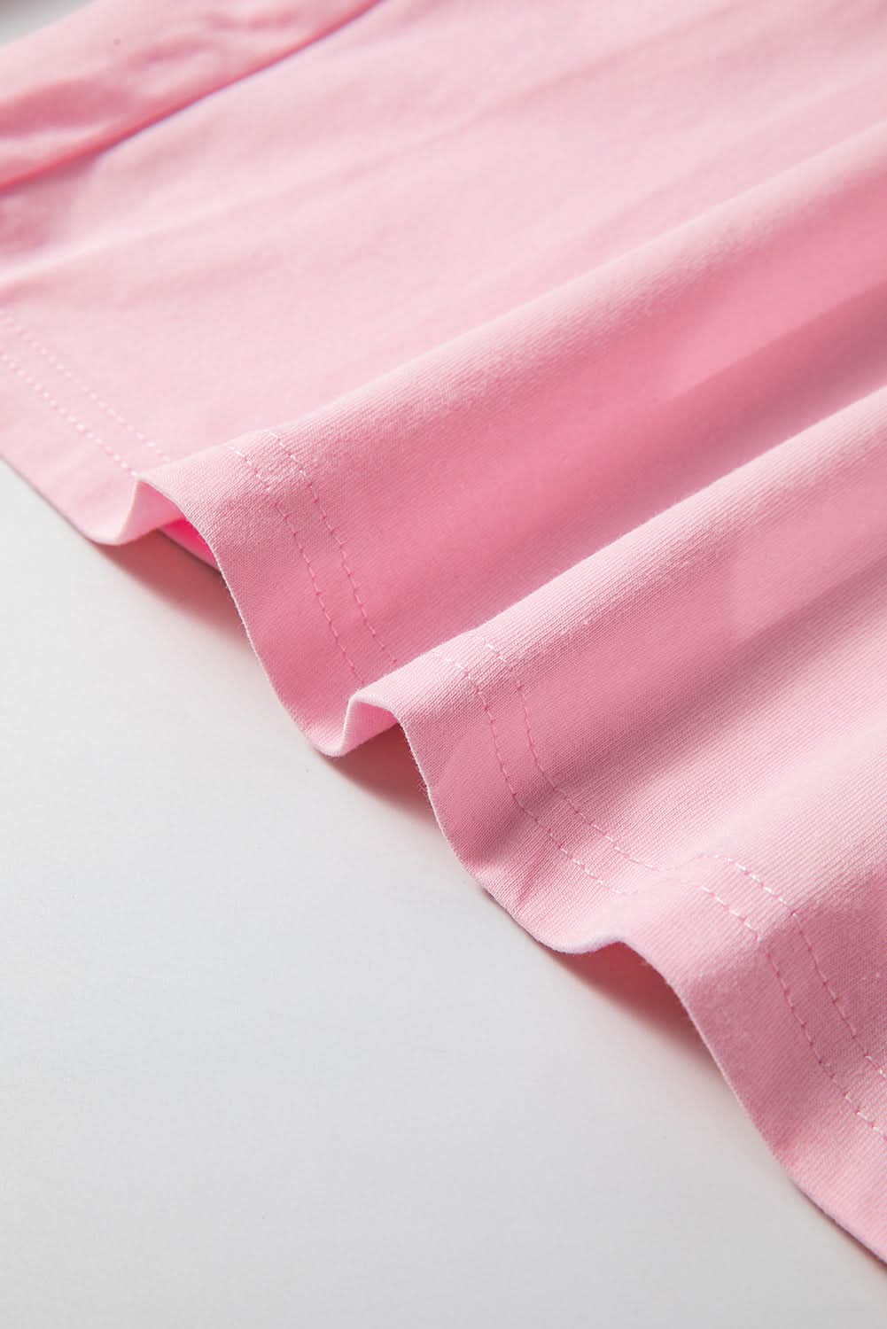 Trendy pink plus size long sleeve top - Love Salve